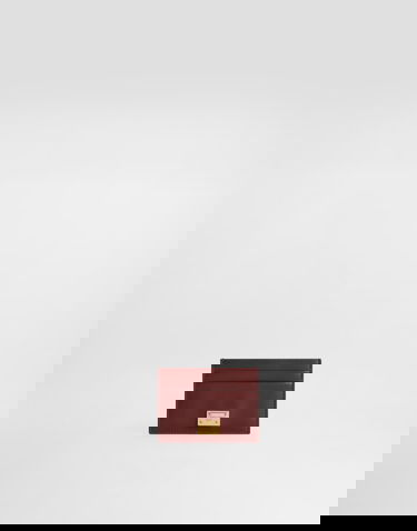 Peňaženka Dolce & Gabbana Dolce & Gabbana Plongé Calfskin Card Holder Vínová | BI0330A9S2580346, 3