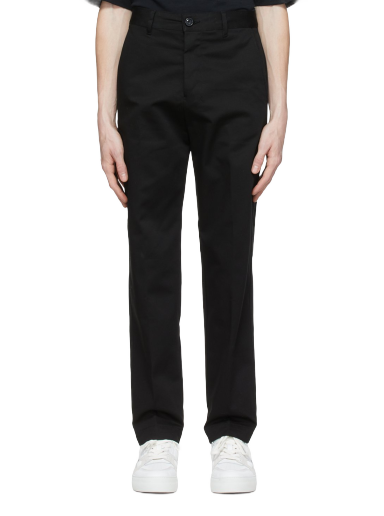 Nohavice AMI Cotton Trousers Čierna | HTR005.481