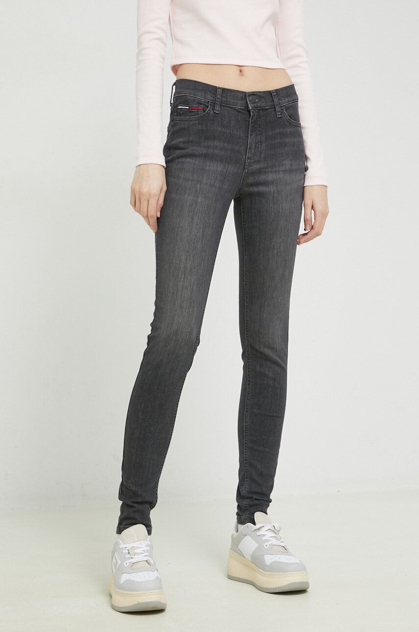 Džínsy Tommy Hilfiger Jeans Šedá | DW0DW15487.PPYX, 0