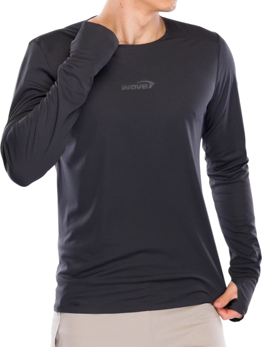 Tričko inov-8 Inov-8 Airlite Pro LS Long Sleeve T-Shirt Šedá | 001447-bk-001, 0