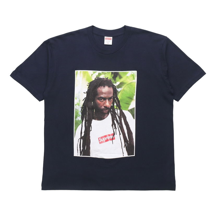 Tričko Supreme SS19 Buju Banton Printed T-Shirt Navy | SUP-SS19-10475