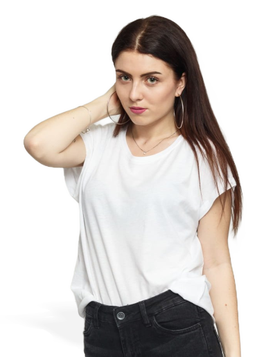 Tričko Urban Classics Ladies Extended Shoulder Tee Biela | TB771 white