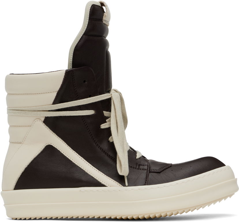 Tenisky a topánky Rick Owens Rick Owens Hollywood Geobasket Hnedá | RU01E5894 LGYLCO