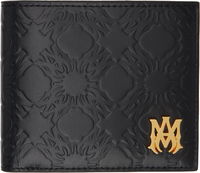 Quad Embossed Leather Bifold Wallet