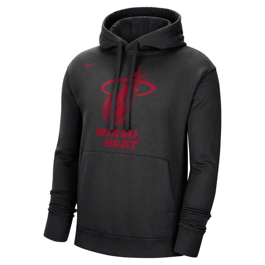 Mikina Nike NBA Miami Heat Essential Fleece Pullover Hoodie Čierna | DR9414-010, 1