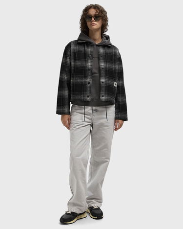 Bunda Carhartt WIP Brennan Plaid Shirt Jacket Čierna | I035519-34J.XX, 2