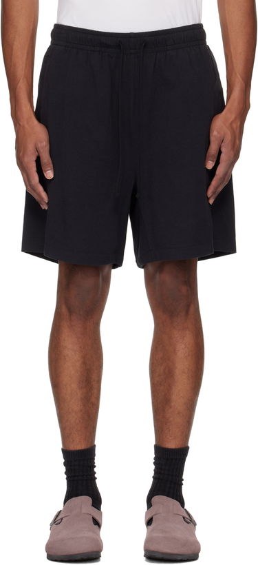 Šortky SKIMS Relaxed Lounge Jersey Shorts Čierna | BO-SHO-5323M, 0