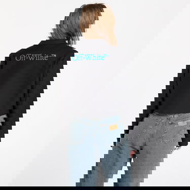 Bunda Off-White Big Bookish Crop Jacket Čierna | OWEF12LF25FAB0011047, 4