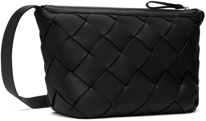 Taška cez rameno Bottega Veneta Bottega Veneta Diago Woven Leather Shoulder Bag Čierna | 795125 V4FV1 8803, 1