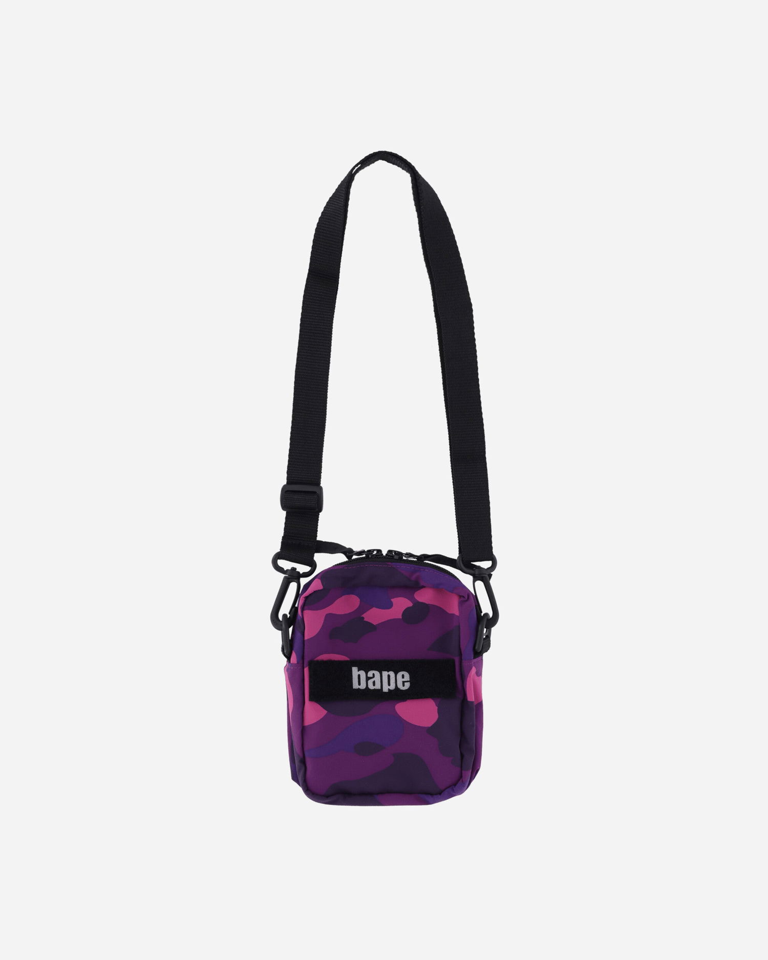 Taška cez rameno BAPE Camo Mini Bag Fialová | 1F80182025 002, 0