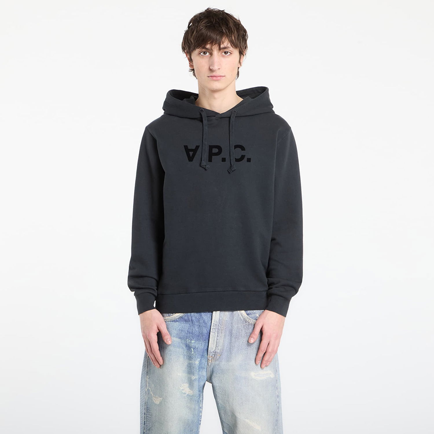 Mikina A.P.C. Standard Hoodie With Large VPC Čierna | COHMC-M27908 TZE, 0