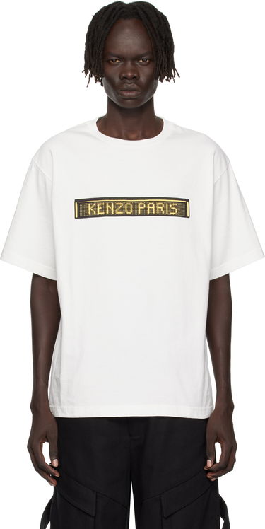 Tričko KENZO Kenzo 'KENZO City' Oversized T-Shirt Biela | FF65TS4524SG, 0