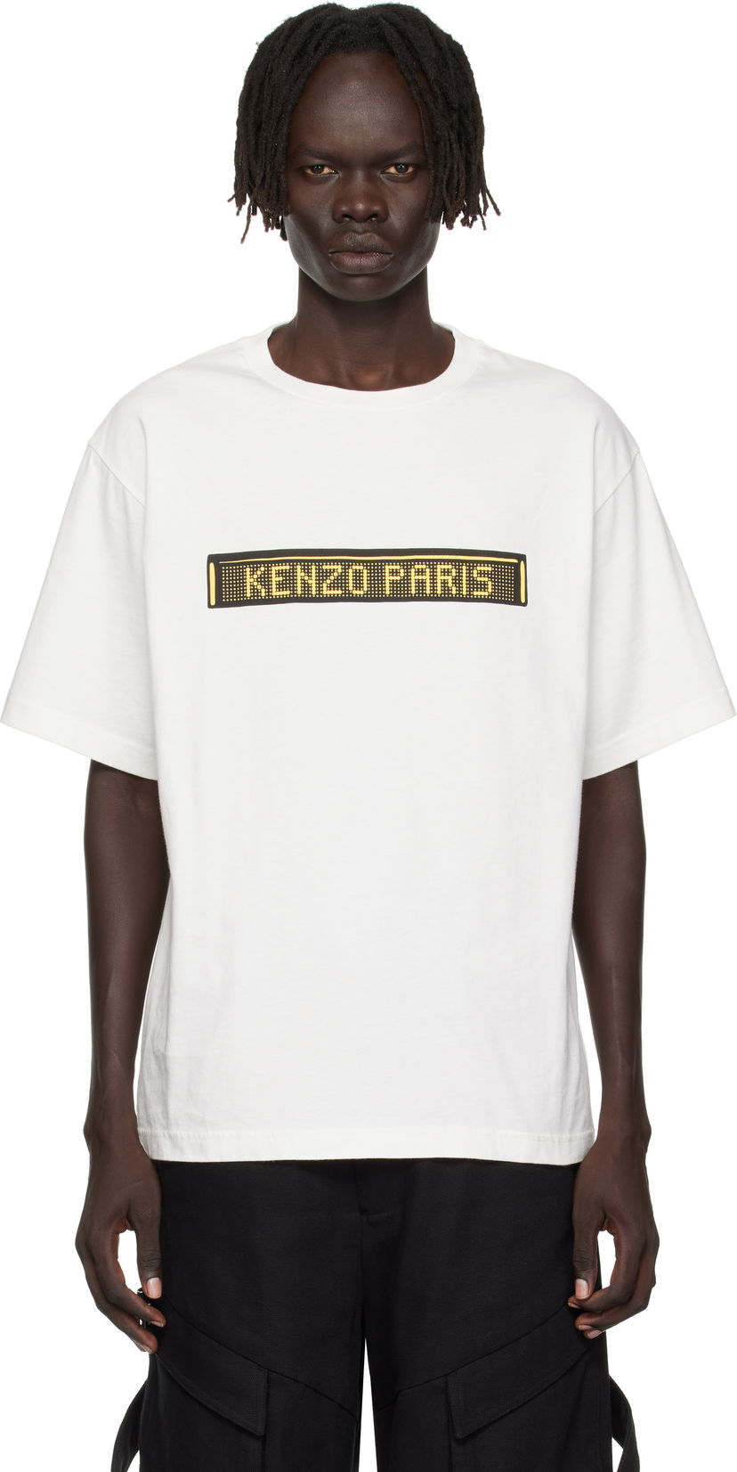 Tričko KENZO Kenzo 'KENZO City' Oversized T-Shirt Biela | FF65TS4524SG