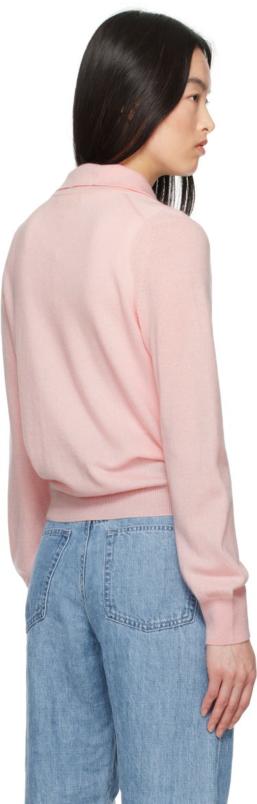 Sveter &Daughter &Daughter Aoife Cashmere Polo Sweater Ružová | CH04634, 2