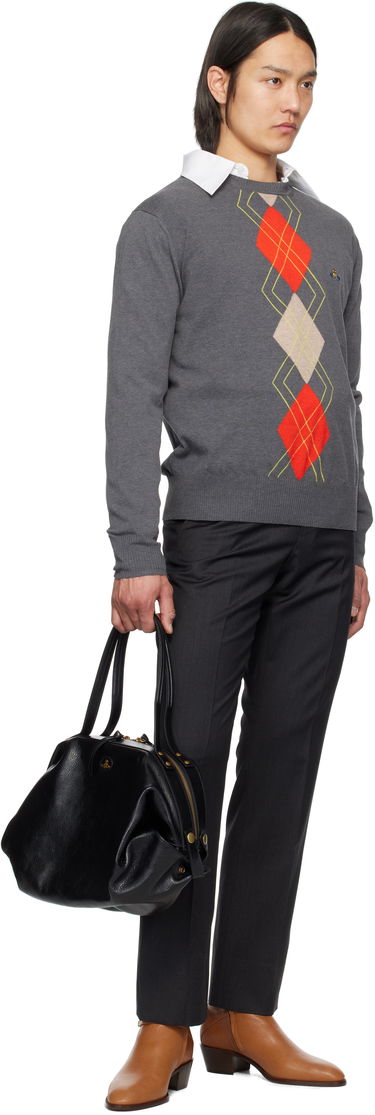 Taška cez rameno Vivienne Westwood Black Large Mara Holdall Duffle Bag Čierna | 47010004U-L0067-, 3