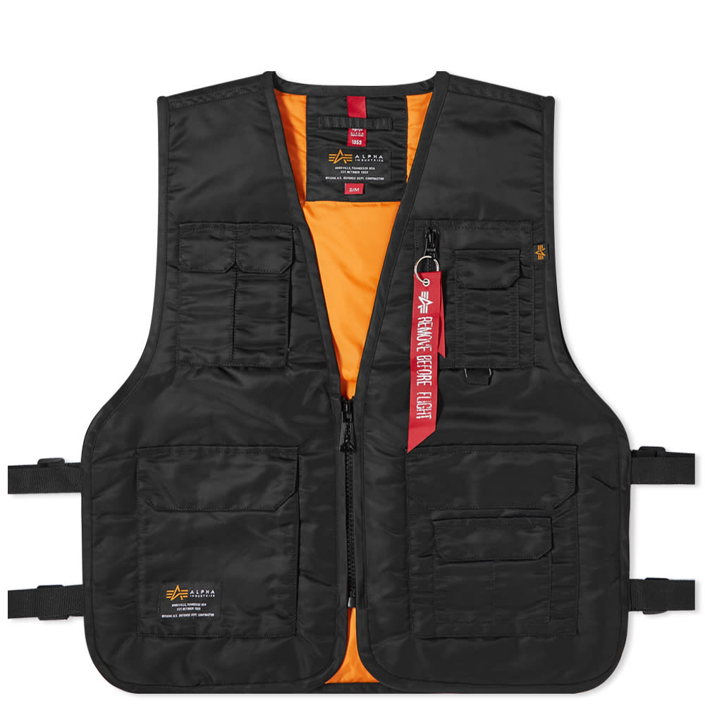 Vesta Alpha Industries Utility Vest Čierna | 118114-03, 0