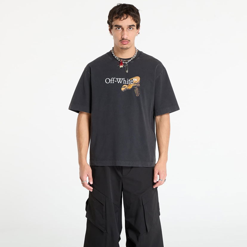 Tričko Off-White Off-White Cupid Arrow Skate Short Sleeve T-Shirt Čierna | OMAA120F25JER00V1301