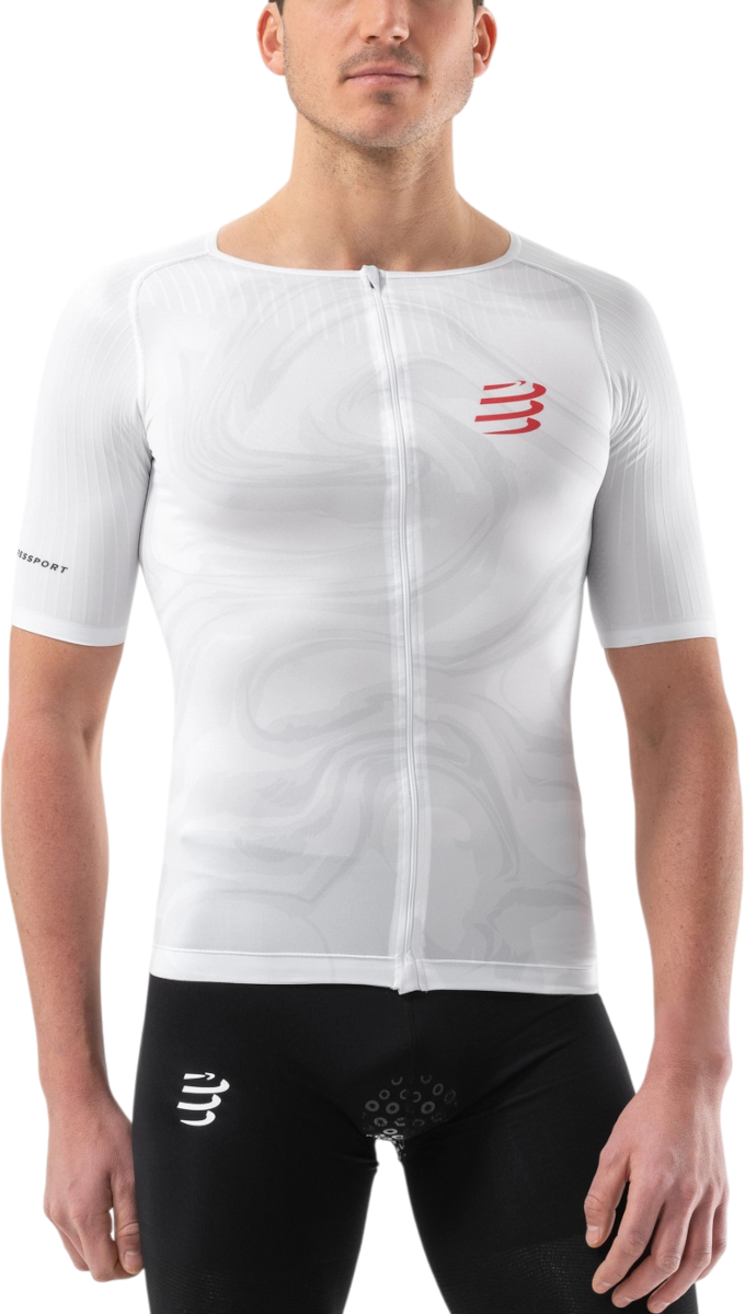 Tričko Compressport Postural Aero Short Sleeve Top Biela | am00178b-am00178b0011, 0