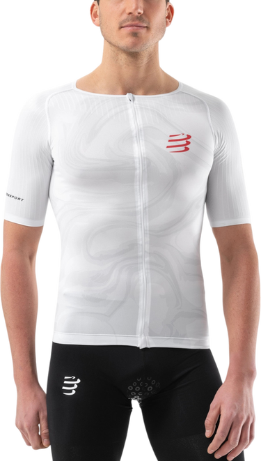 Tričko Compressport Postural Aero Short Sleeve Top Biela | am00178b-am00178b0011, 0
