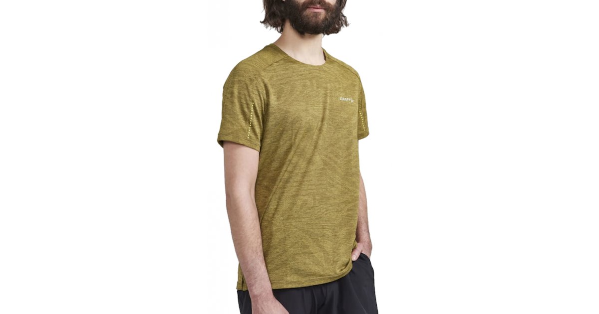 Tričko Craft ADV HiT Structure Tee Žltá | 1912457-632000, 1