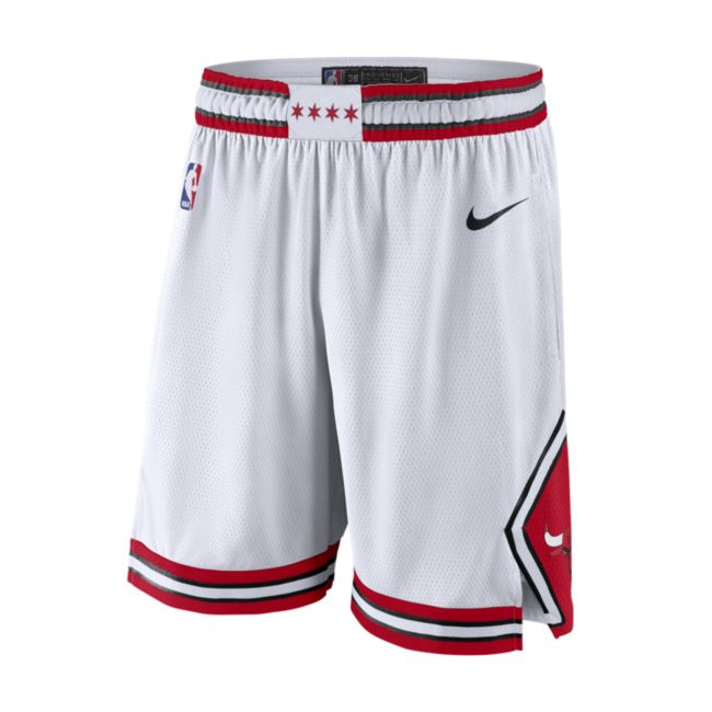 Šortky Nike Chicago Bulls Association Edition Men's NBA Swingman Shorts Biela | AJ5592-100, 1