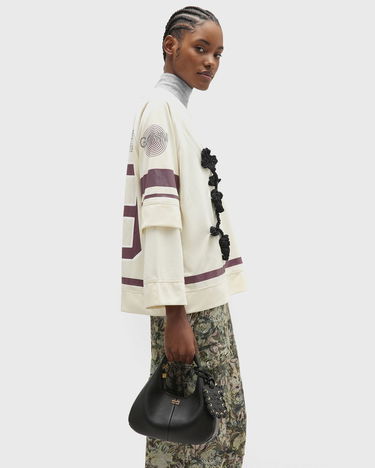 Kabelka GANNI Grained Leather Mini Hobo Bag Čierna | A6976-099, 2