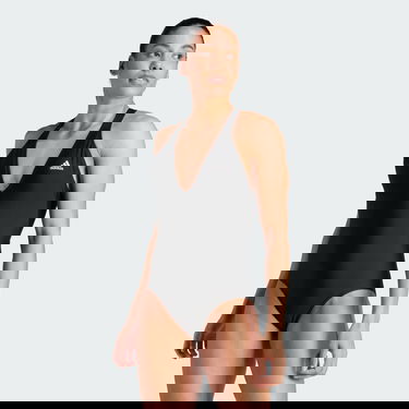 Plavky adidas Originals 3-Stripes Swimsuit Čierna | IB7705, 1