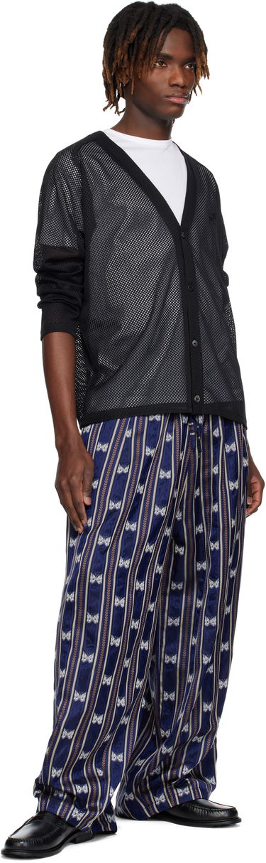 Sveter Needles NEEDLES Mesh Cardigan Čierna | QV344, 3