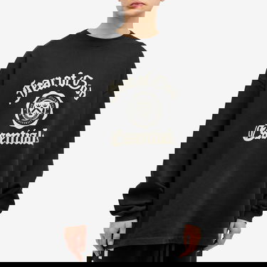 Tričko Fear of God Essentials University Long Sleeve T-Shirt Čierna | 125HO242010F, 2