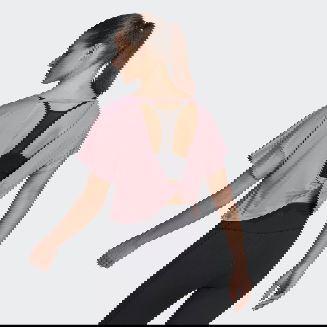 Tričko adidas Originals Studio Backless Ružová | HD9559, 1