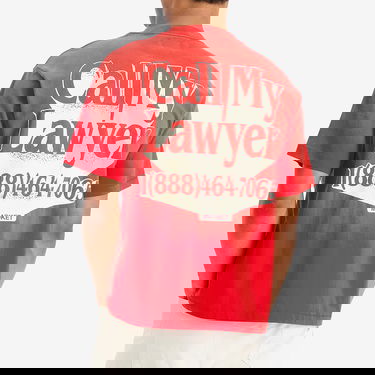Tričko MARKET Call My Lawyer Graphic T-Shirt, Size Large Červená | 399002164-RED, 3