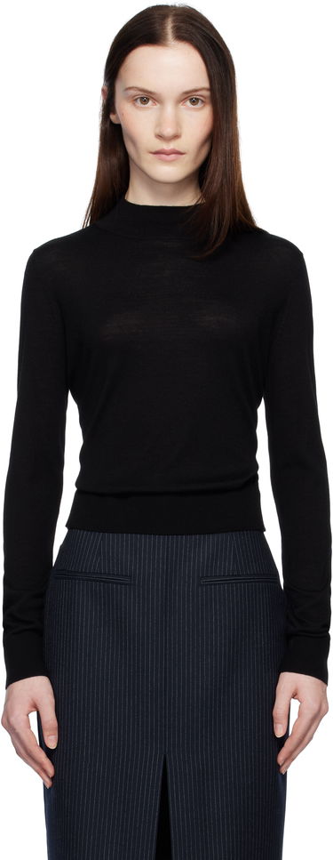 Sveter Anine Bing Monique Long Sleeve Sweater Čierna | A-09-10130-BLK1, 0