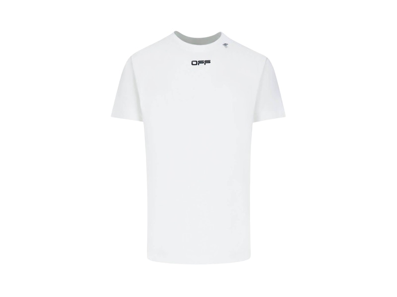 Tričko Off-White Slim Fit Caravaggio Arrows T-Shirt Biela | OMAA027S201850040188