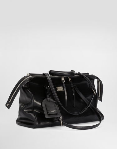 Taška cez rameno Dolce & Gabbana Dolce & Gabbana Vittoria Leather Shoulder and Crossbody Bag Čierna | BB7845AW11880999, 3