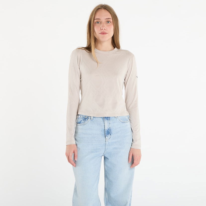 Mikina Columbia Columbia Granite Point™ Long Sleeve Crew Sweatshirt Béžová | 2135401278