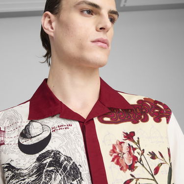 Košeľa Puma Palais Artisan Men's Botanical Print Shirt Rôznofarebný | 629392_87, 4
