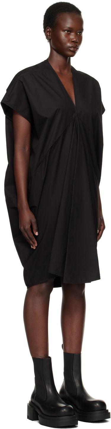 Šaty Rick Owens Rick Owens Hollywood Tommykite V Minidress Čierna | RP01E7556 P, 1