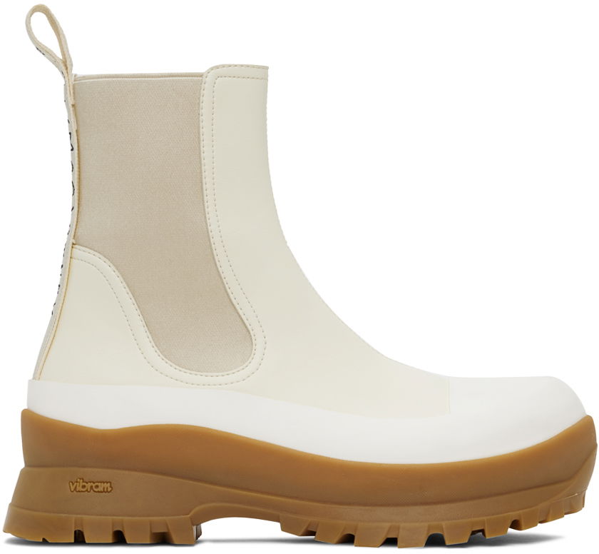 Tenisky a topánky Stella McCartney Trace Chelsea Boots Biela | 800397N0244, 0