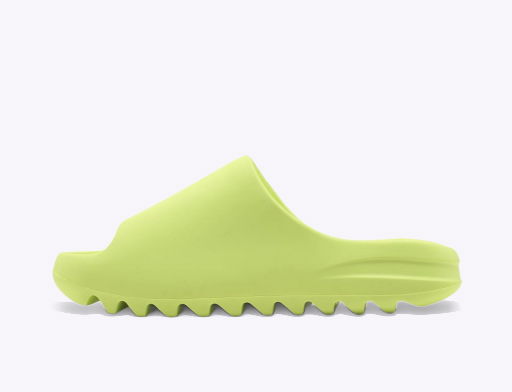 Tenisky a topánky adidas Yeezy Yeezy Slide "Glow Green" 2022 Zelené | HQ6447