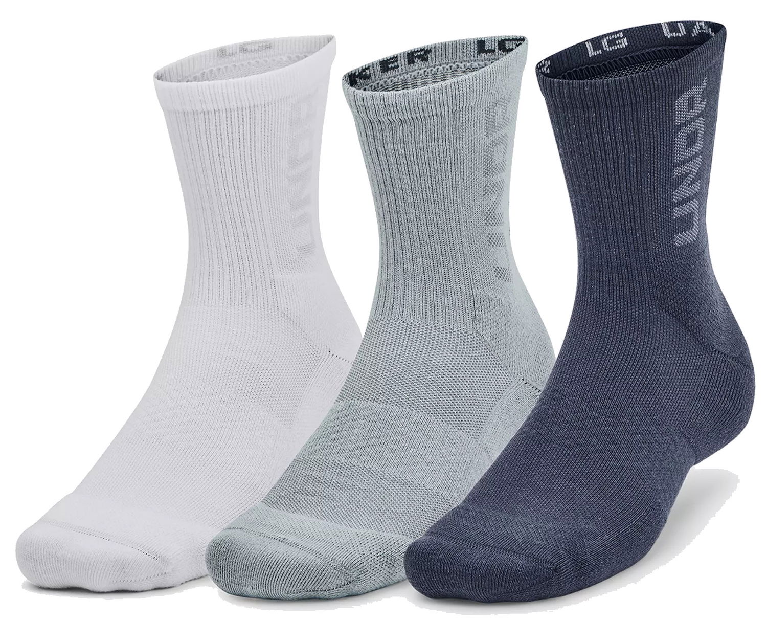 Ponožky Under Armour 3-Maker Mid Socks 3-pack Rôznofarebný | 1373084-044, 0