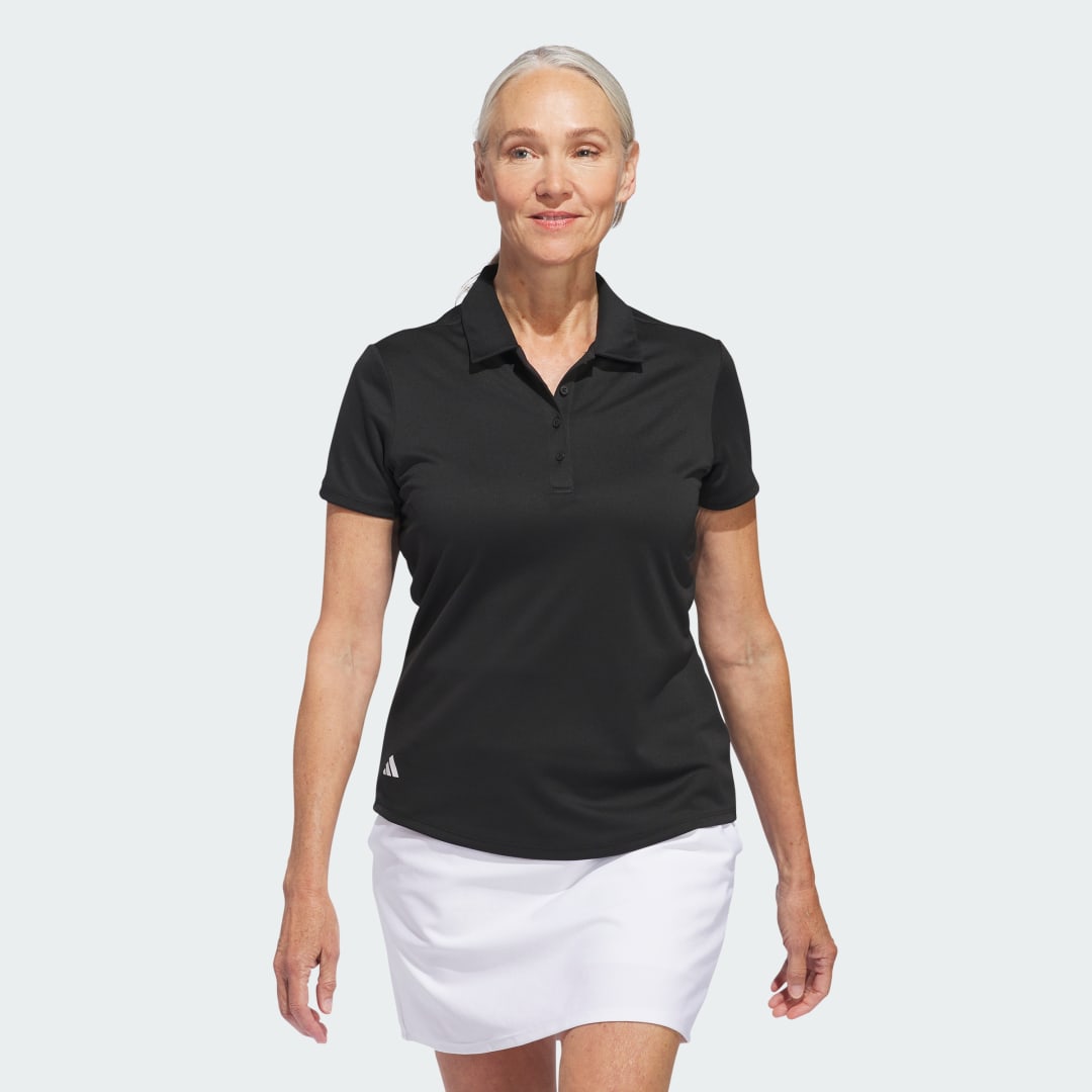 Polo tričko adidas Performance ]Solid Performance Short Sleeve Polo Shirt Čierna | IN9924, 0
