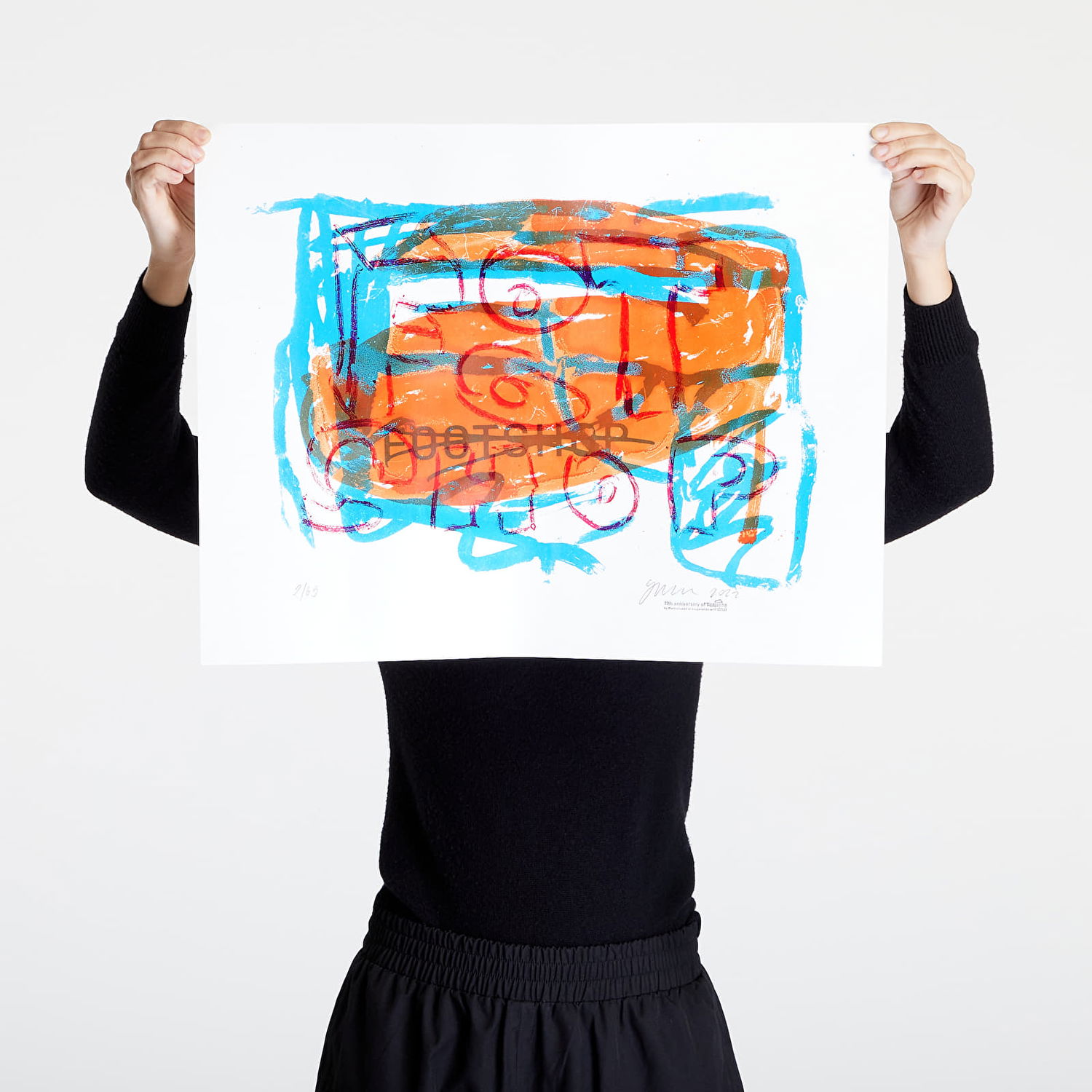 Doplnky Footshop FTSHP 11th anniversary x Martin Lukáč Print 1 Rôznofarebný | FTSHP_234, 0