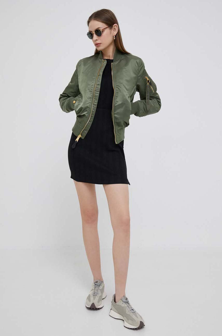 Bomber bunda Alpha Industries Bomber Jacket MA-1 VF Zelené | 156001.393, 0