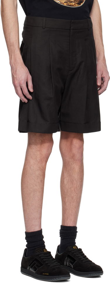Šortky Balmain Balmain Pleated Bermuda Shorts Čierna | EH0PB007VE90, 1