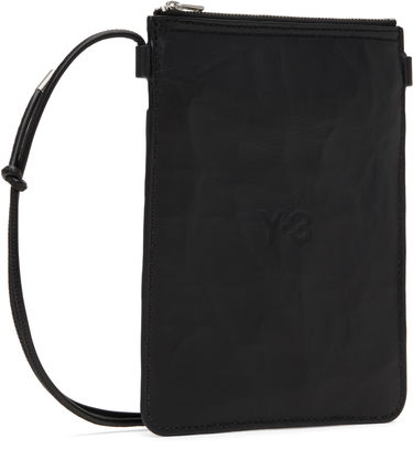 Taška cez rameno Y-3 Y-3 Leather Crossbody Pouch Čierna | JD2914, 1