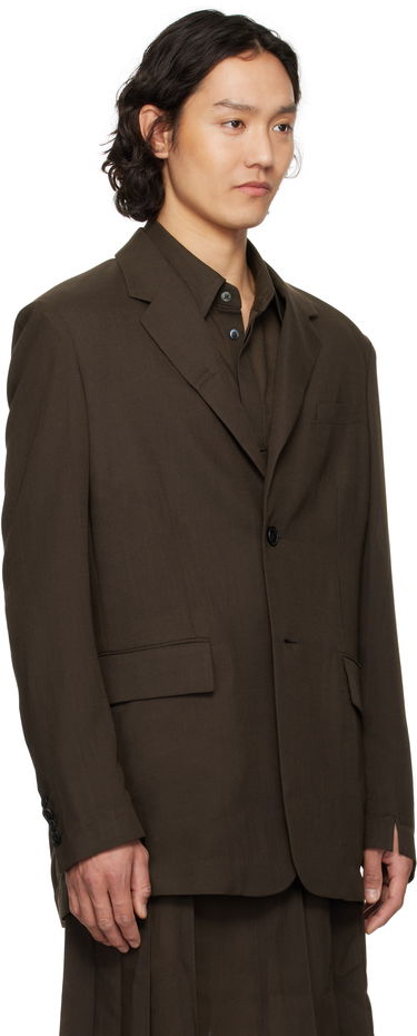 Bunda Feng Chen Wang Feng Chen Wang Semi-Transparent Blazer Hnedá | FUS19JK25, 1