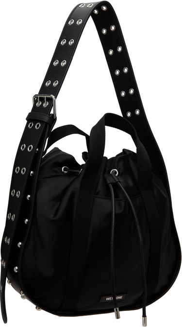 Kabelka We11done We11done Belted Punk Drawstring Bag Čierna | WD-AB0-25-482-U-BK, 1