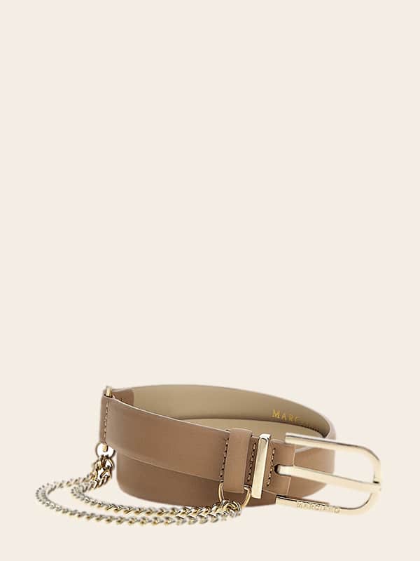 Opasok GUESS Marciano Leather Belt Hnedá | 3BGZ467022A, 0
