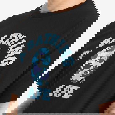 Tričko BAPE Abc Camo College T-Shirt, Size Large Čierna | 001TEL301005M-BBU, 5