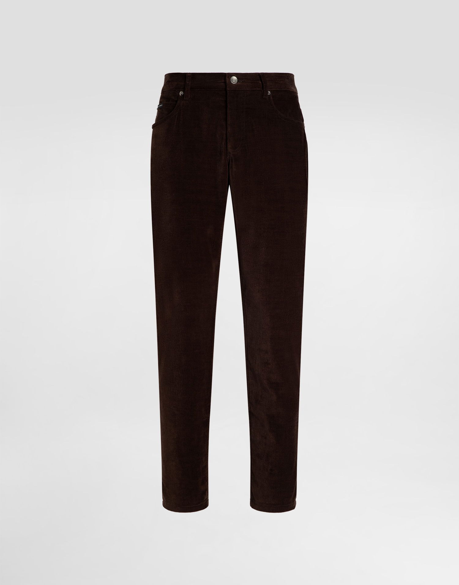 Nohavice Dolce & Gabbana Dolce & Gabbana Cotton And Cashmere Regular Fit Trousers Hnedá | GYJCCTGJ589R5515, 0
